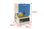 1500°C Hybrid Furnace (1.7L Box & 2" Mullite Tube) with Programmable Controller - KSL-1500X-S-H