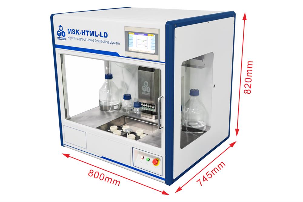 Compact Liquid Dispensing System with 6-Channel Metering Pumps & Stream Dispensers - MSK-HTML-LD