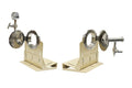 Hinged Vacuum Sealing Assembly with Flange Support for 101 mm dia Tube Furnace - FL-101KF25-HG