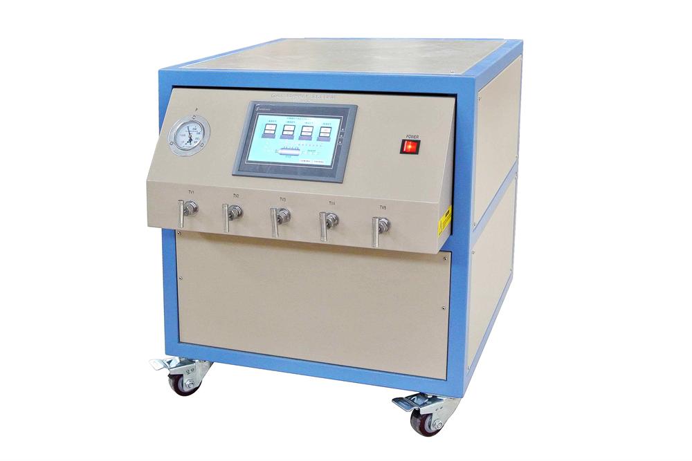 2-9 Channel Gas Control System with PLC Touch Panel and PC Operation Software - GSL-LCD