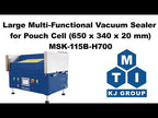 Large Multi-Functional Vacuum Sealer For Pouch Cell ( 680x350x20mm) - MSK-115B-H700