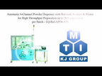 High Throughput 6-Channel Powder Dispenser w/ Bar-code Scanner up to 36 Composition - Bal-APD6-S36