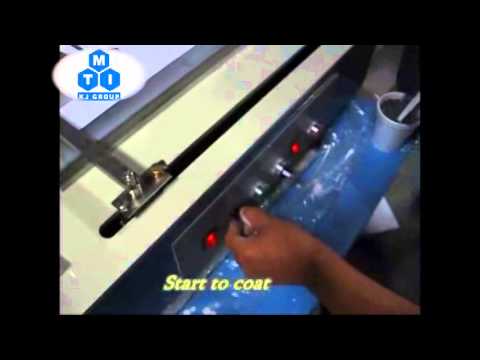 Compact Tape Casting Coater w/ Vac. Chuck (200Wx365L mm) & Film Applicator & Optional Heater - MSK-AFA-III