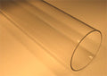 Quartz Tube: 130 OD x 120 ID x 520 L mm (5"x 20") for Replacement - QZTube-125GE-520