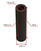 Graphite Cylindrical Crucible
