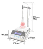NRTL certified Stirring Hot Plate w/ External Temp. Probe, 7.25 x 7.25" Ceramic Plate Max. 450C - SP-19-LD