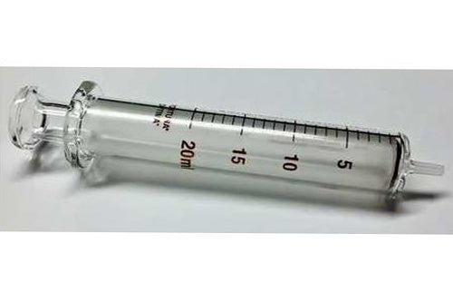 Lab Utility 20ml Glass Syringe for Syringe Pump & Filling Electrolyte - Syringe20