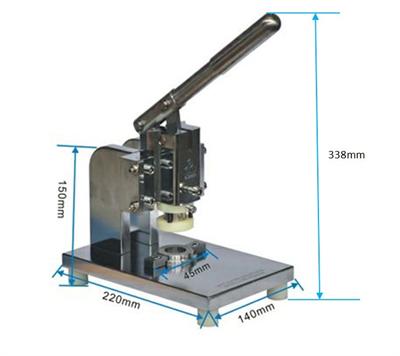 Compact Precision Disc Cutter with 4 Sets of Cutting Die (15, 19, 20 & 24 mm)-MSK-T07