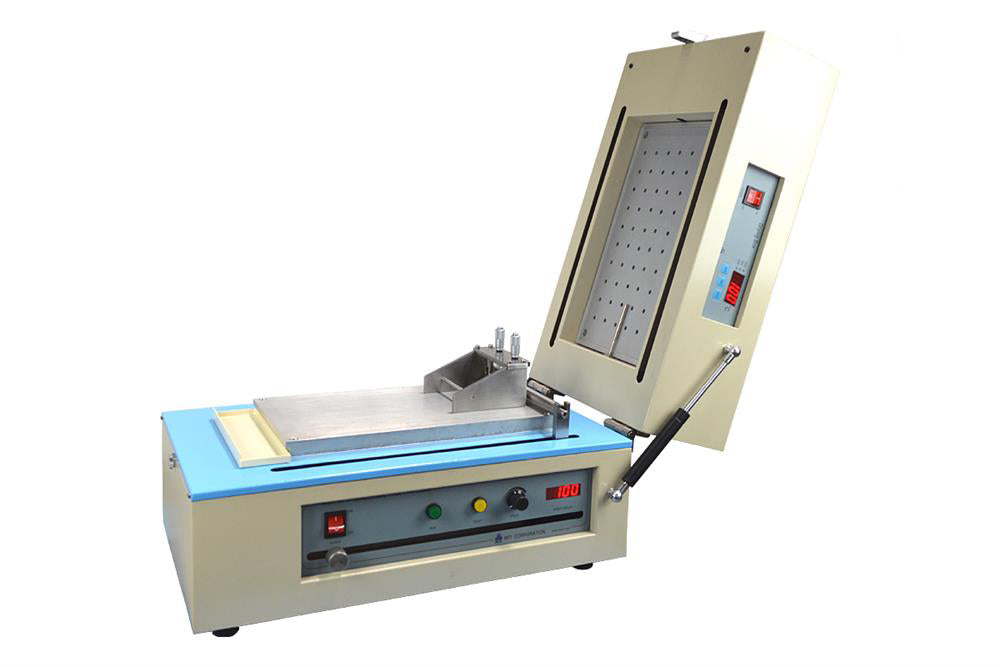 Compact Tape Casting Coater w/ Vac. Chuck (200Wx365L mm) & Film Applicator & Optional Heater - MSK-AFA-III