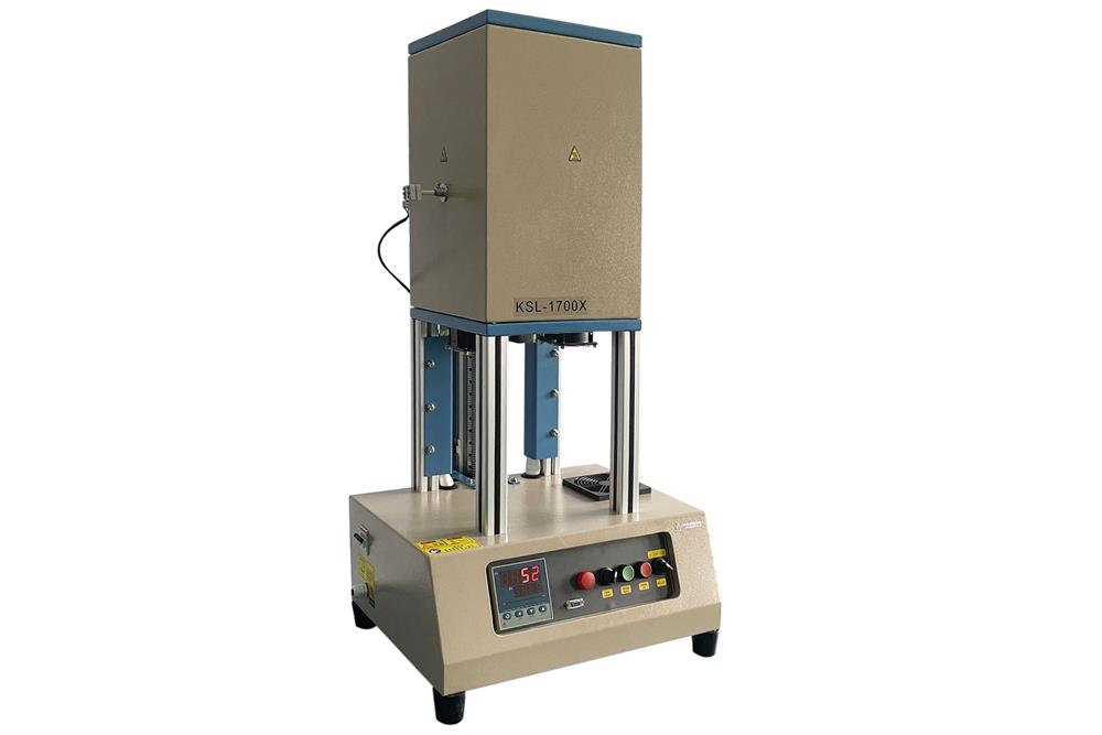 1700 Compact Bottom Loading Furnace ( L4 x W4 x H6") For Fast Heating / Cooling - KSL-1700X-B-S