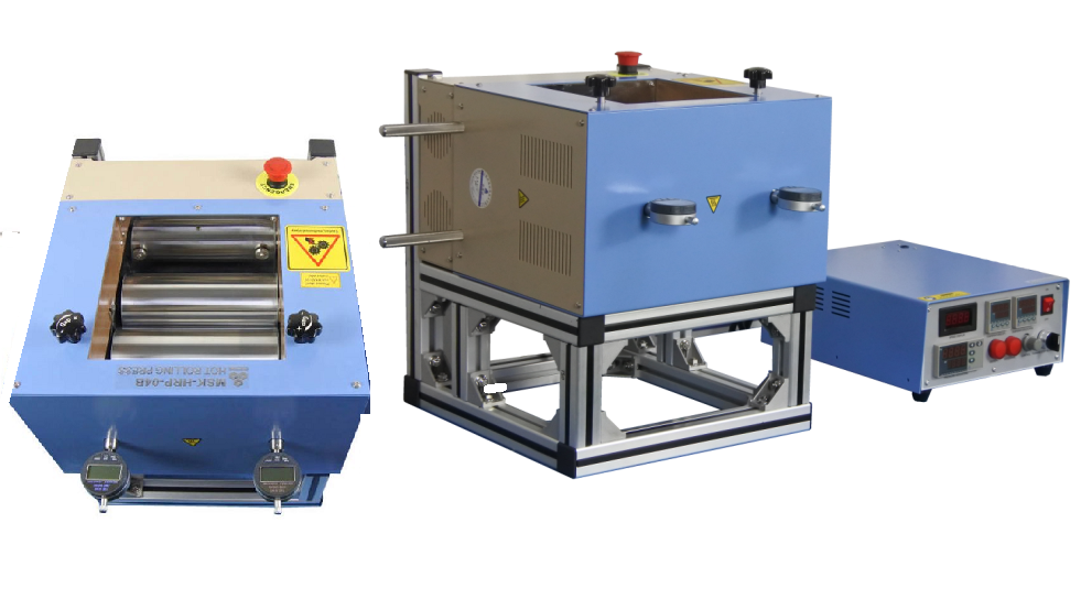 8" Width 200C Hot Rolling Press w/ Digital Pressure Display (Ar Gas Compatible)- MSK-HRP-04B